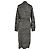 Cardigán largo Dries Van Noten en lana de alpaca gris - vista 3