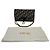 Borsa Dior Saddle Pouch Wallet on Chain in canvas blu navy - vista 14
