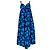 Vestido midi Ulla Johnson Harlan con estampado floral en algodón azul