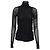 Top in mesh trasparente Max Mara Leisure Veles in poliammide nero