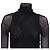 Top in mesh trasparente Max Mara Leisure Veles in poliammide nero - vista 2