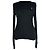 Polo Ralph Lauren Cable-Knit Pullover aus schwarzer Baumwolle