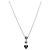 Gucci Collana Cuore Borchiata Argento - vista 2