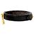 Louis Vuitton Bracciale Nanogram Lockit Gold Nero - vista 2