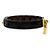 Louis Vuitton Bracciale Nanogram Lockit Gold Nero - vista 4