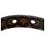 Louis Vuitton Bracciale Nanogram Lockit Gold Nero - vista 6