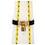 Louis Vuitton Bracciale Nanogram Lockit Gold Nero - vista 8
