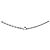 Gucci Collana in argento con cuori intrecciati blu - vista 3