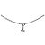 Dior Collana Cuore in Zirconia Argento - vista 3