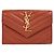 Saint Laurent Cartera Cassandra Matelassé Roja - vista 10