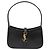 Borsa a mano Saint Laurent Le 5 A 7 in pelle nera Nero