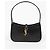Borsa a mano Saint Laurent Le 5 A 7 in pelle nera Nero - vista 4