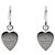 Gucci Orecchini Trademark Heart Silver Argento