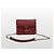 Gucci Picca tracolla piccola in pelle grana Interlocking Rossa Rosso - vista 2