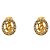Dior Orecchini Cubic Round Oblique Gold D'oro