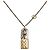 Louis Vuitton Collana con pendente Initials Nanogram D'oro