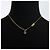Louis Vuitton Collana con pendente Initials Nanogram D'oro - vista 6