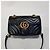 Gucci Mini Borsa a Tracolla Marmont Matelassé Nero - vista 2