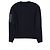 Moncler Wollstrickpullover Rundhals Navy Blau - Ansicht 2