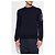 Moncler Wollstrickpullover Rundhals Navy Blau - Ansicht 8