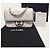 Chanel Mini borsa a patta in pelle d'agnello bianca e nera Bianco - vista 7