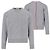 Pull en maille de laine Thom Browne Gris Marron