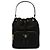 Prada Duet Nylon Bucket Bag Black Schwarz