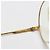 Cartier Gold Trinity Halbrandbrille Golden - Ansicht 9
