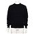 Givenchy American Dream Herren Strick-T-Shirt aus schwarzer geprägter Baumwolle