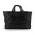 Miu Miu Borsa Tote e Borsa a Tracolla in Napa Nero - vista 3