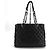 Chanel Borsa a Tracolla Caviar Grand Shopping Nero - vista 8