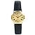 Rolex Vintage Handaufzug Uhr Gelbgold Schwarz