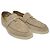 Loro Piana Mocassini da lavoro Summer Chams in camoscio Sandstone Marrone