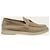 Loro Piana Mocassini da lavoro Summer Chams in camoscio Sandstone Marrone - vista 2