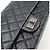 Borsa Chanel 2.55 Nera Argentata Nero - vista 12