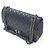 Borsa Chanel 2.55 Nera Argentata Nero - vista 3