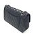 Borsa Chanel 2.55 Nera Argentata Nero - vista 4