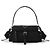 Prada Triangle Logo Nylon Medium Tote Shoulder Bag Black RDLN