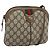 GUCCI GG Supreme Web Sherry Line Bag PVC Beige Gold 98 02 047
