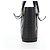 Céline CELINE Macadam Canvas Hand Bag PVC Leather Black Gold - vista 4