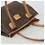 Céline CELINE Macadam Tote Bag PVC Leather Brown Gold Tone - vista 6