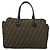 FENDI Zucca Canvas Tote Bag Nylon Black Brown - vista 13