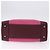 LOEWE Amazona 35 Hand Bag Leather Pink Silver - vista 5