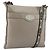 FENDI Celeria Shoulder Bag Leather Gray Silver