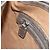 FENDI Celeria Shoulder Bag Leather Gray Silver - vista 21