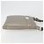 FENDI Celeria Shoulder Bag Leather Gray Silver - vista 3