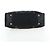 PRADA Hand Bag Nylon Leather 2way Black Gold - vista 5