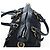 PRADA Hand Bag Nylon Leather 2way Black Gold - vista 6
