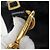 PRADA Hand Bag Nylon Leather 2way Black Gold - vista 8
