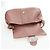 FENDI Celeria Baguette Shoulder Bag Leather Pink Silver - vista 19